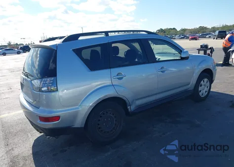 2011 Mitsubishi Outlander Es from USA, damaged, VIN JA4AS2AW8BU010911